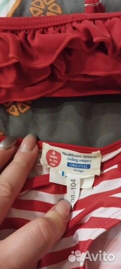 Купальник для девочки 98
