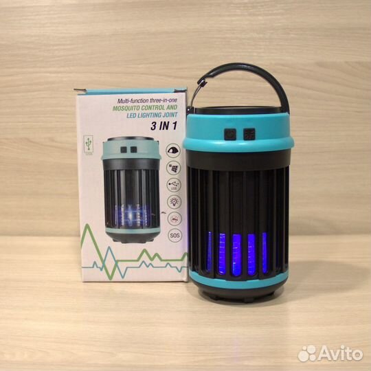 Лампа-ловушка для комаров (3 в 1) YD-1425