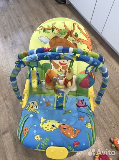 Развивающий коврик+шезлонг