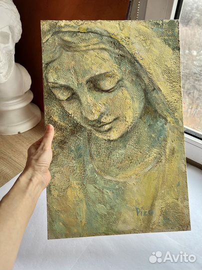 Картина маслом античная, 30/45 см