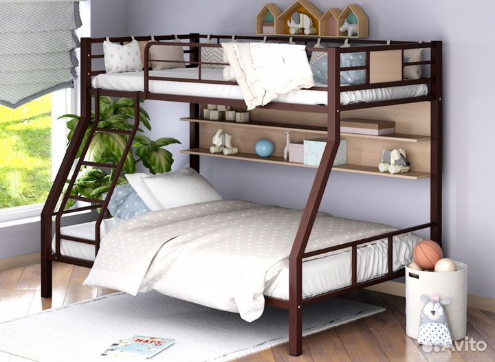 Детская кровать двухъярусная