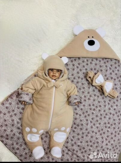 Конверт на выписку зимний