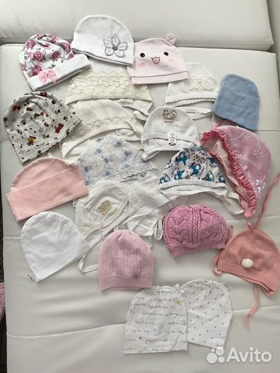 Шапочки чепчики