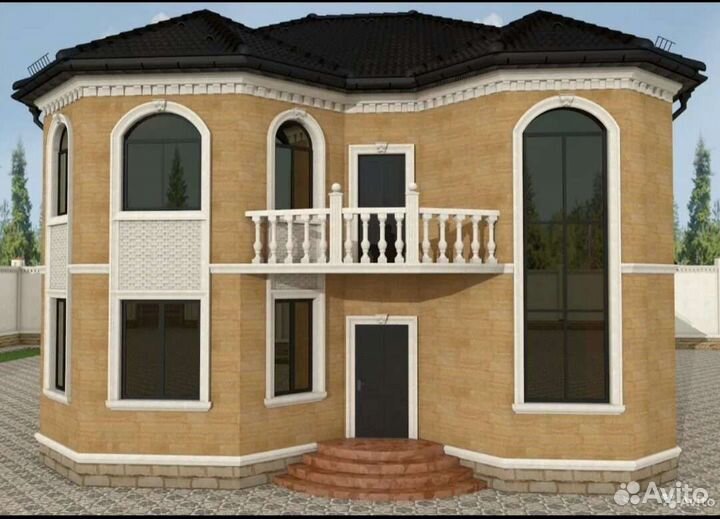 Облицовка дагестанским камнем