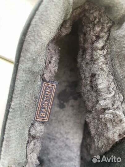 Ботинки замшевые мужские размер 39-40