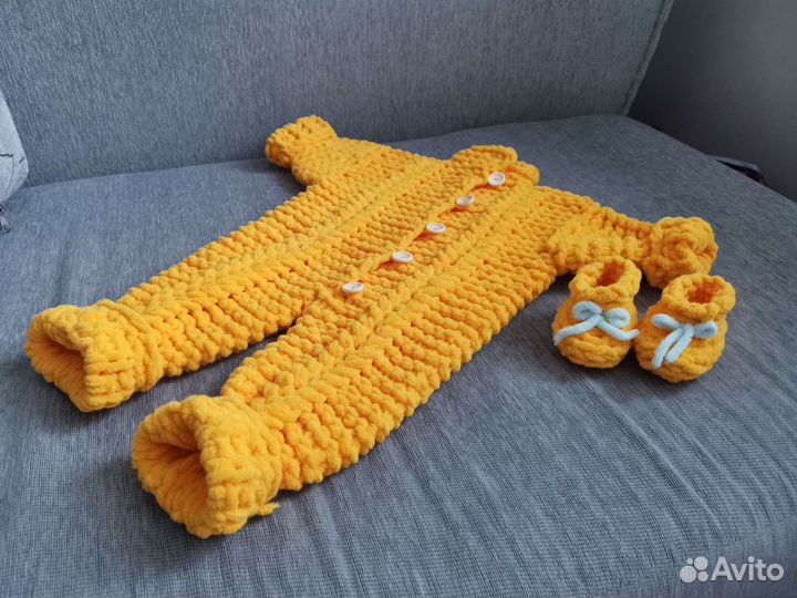 Плед ручной работы