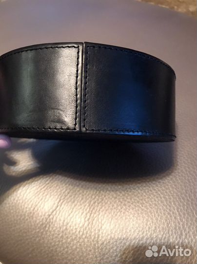 Пепельница для сигар и сигарет из кожи