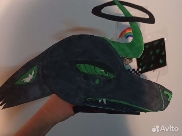 Бумажные драконы на руку на заказ