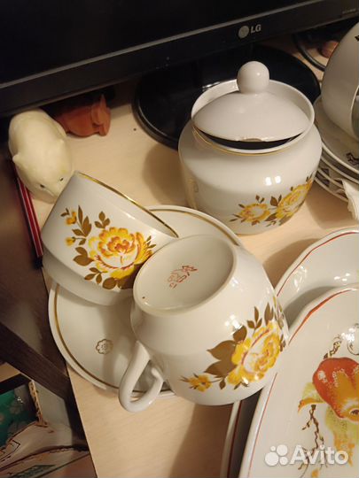 Посуда СССР. Фарфор, хрусталь