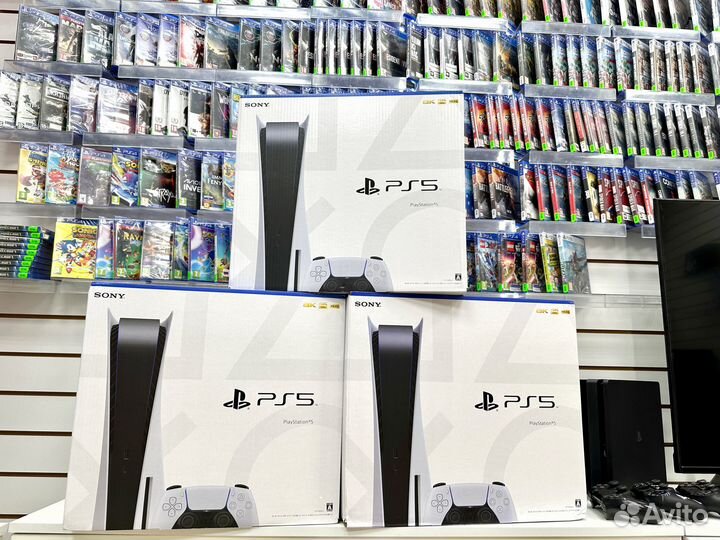 Sony PlayStation 5 (825Gb) NEW+ Год Гарантии