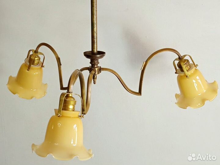 Люстра антикварная старинная лампа модерн