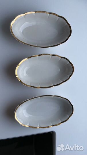 Фарфоровая и стеклянная посуда СССР