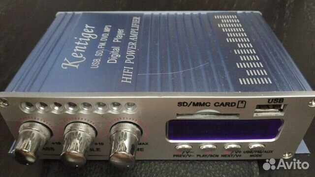 USB, SD, FM плеер для авто