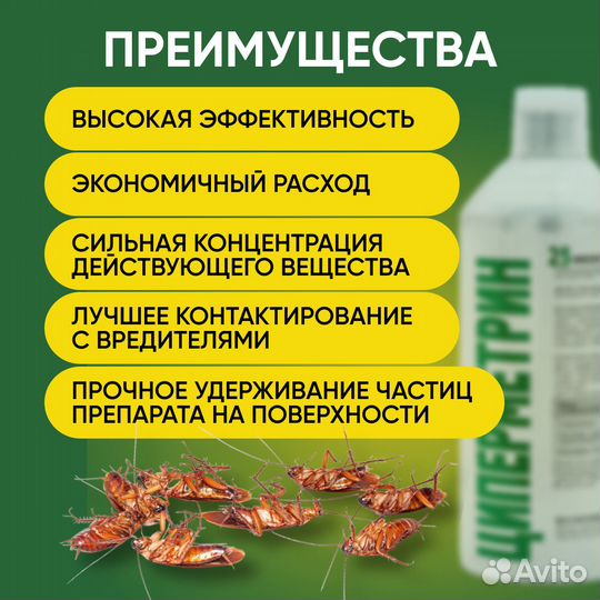 Циперметрин 1л Индия