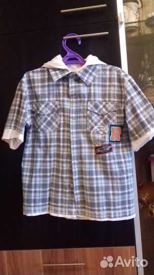 Рубашка размер 122