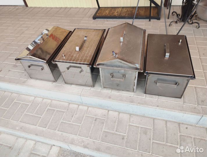 Коптильня из нержавеющей стали