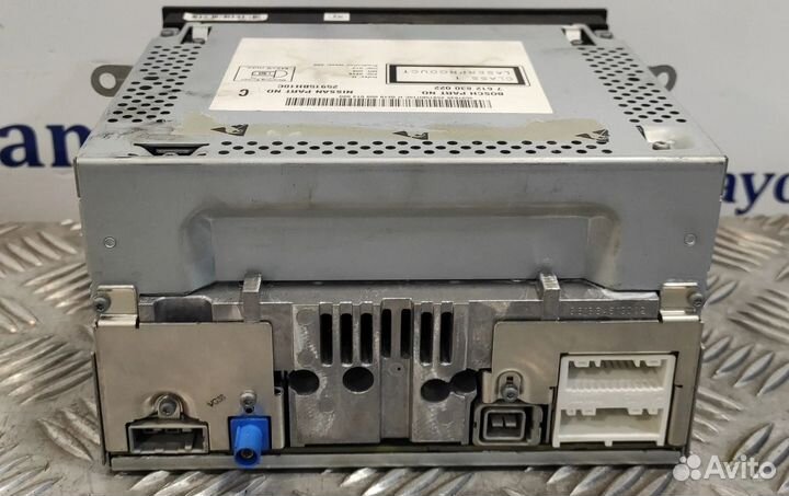 Блок управления HiFi audio, 7612830022 Nissan Qashqai