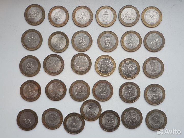 Монеты 10руб биметалл со скидкой