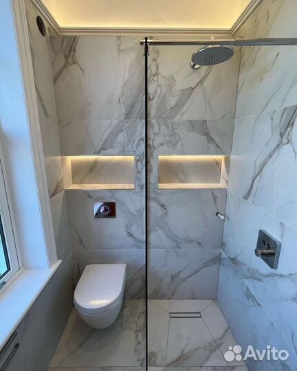 Ремонт ванной и туалета под ключ. Плиточник