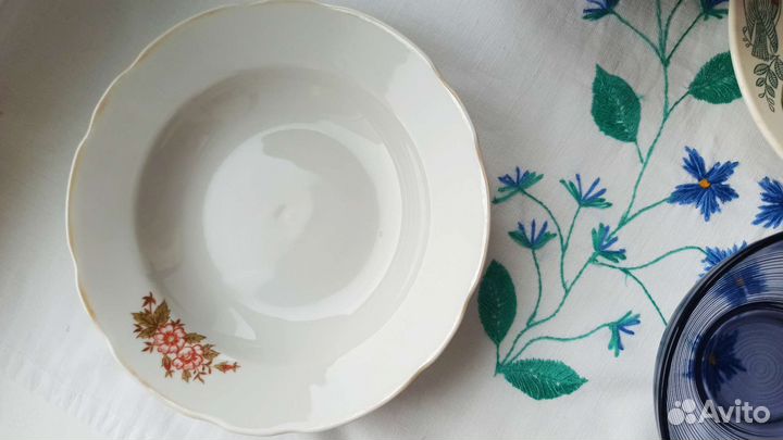Тарелки винтаж,посуда разная
