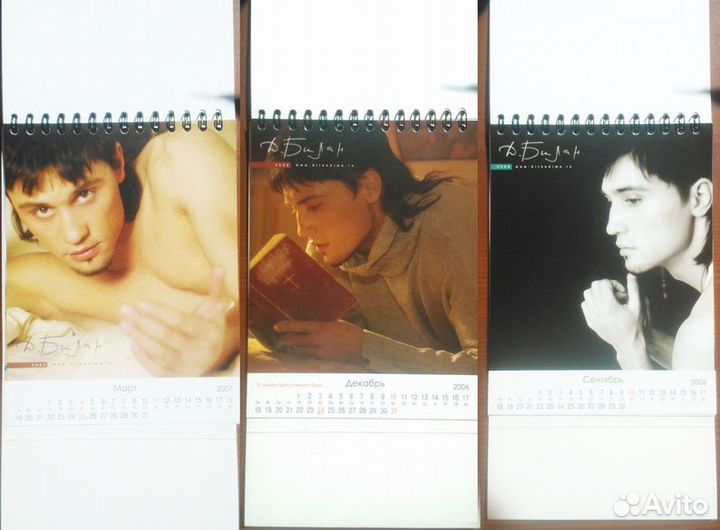 Дима Билан Перекидной календарь 2006-2007