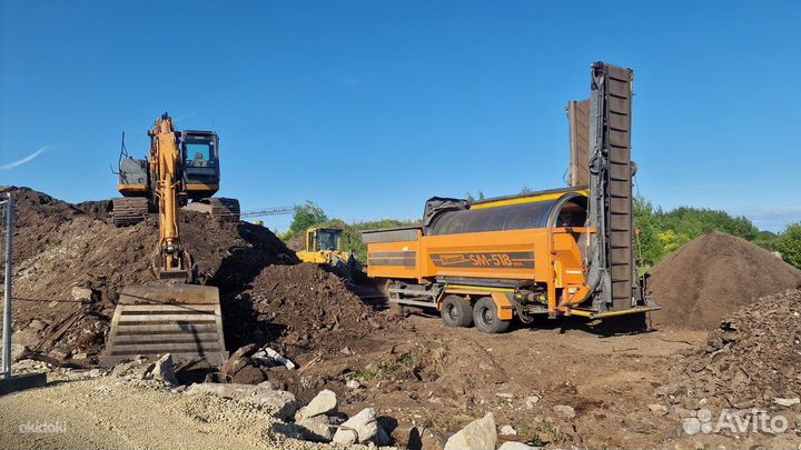 Земля плодородная для сада. Торф, Чернозем, Грунт