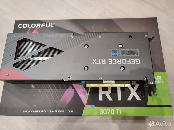 Видеокарта Colorful RTX 3070Ti