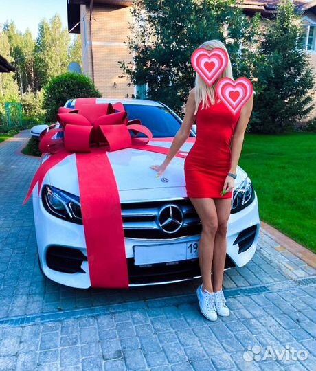 Аренда подарочного банта на машину