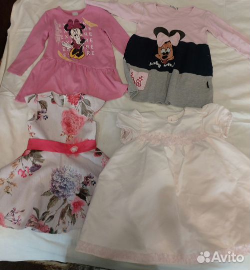 Детские вещи пакетом на девочку 98см