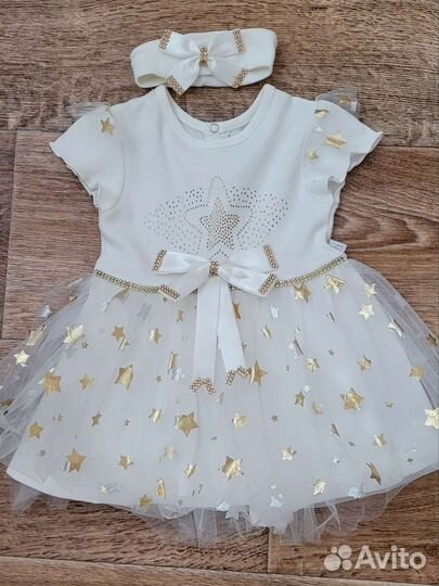 Платье для девочки 80 размер