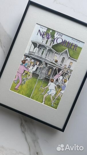 Обложка журнала The New Yorker от 17 августа 1981