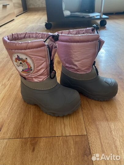 Ботинки демисезонные для девочки 23/24 размер