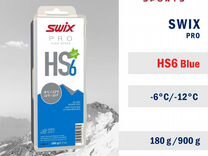 Парафин swix HS6 Blue -6C/ -12C, 180g