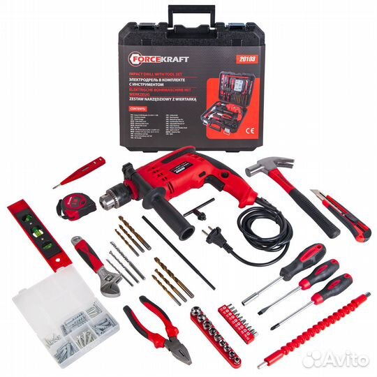 Набор инструментов с дрелью электрической,103пр.(2