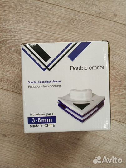 Магнитная щетка для мытья окон толщиной 3-8 мм