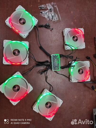 Система охлаждения на 6 вентиляторов coolmoon