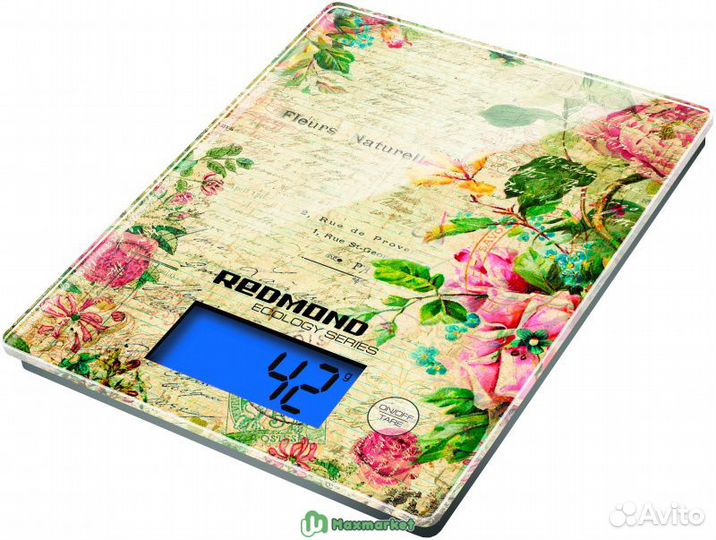 Весы кухонные redmond RS-736 Цветы