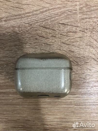 Чехол на AirPods Pro 2 прозрачный