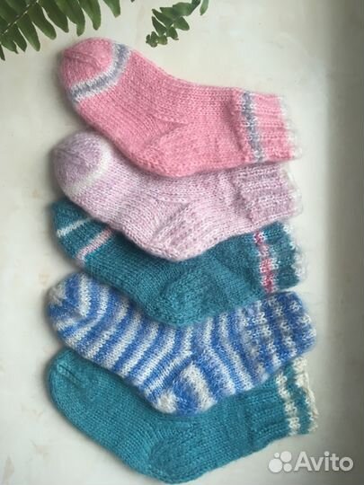 Носочки шерстяные