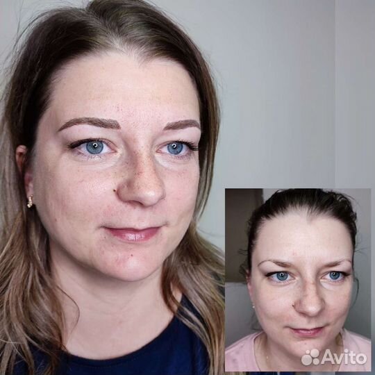 Микроблейдинг бровей, перманент, волосковая техник