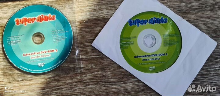 Super minds комплекты 2,3,4 с дисками
