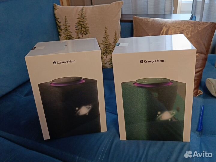 Яндекс станция макс с Zigbee зеленая