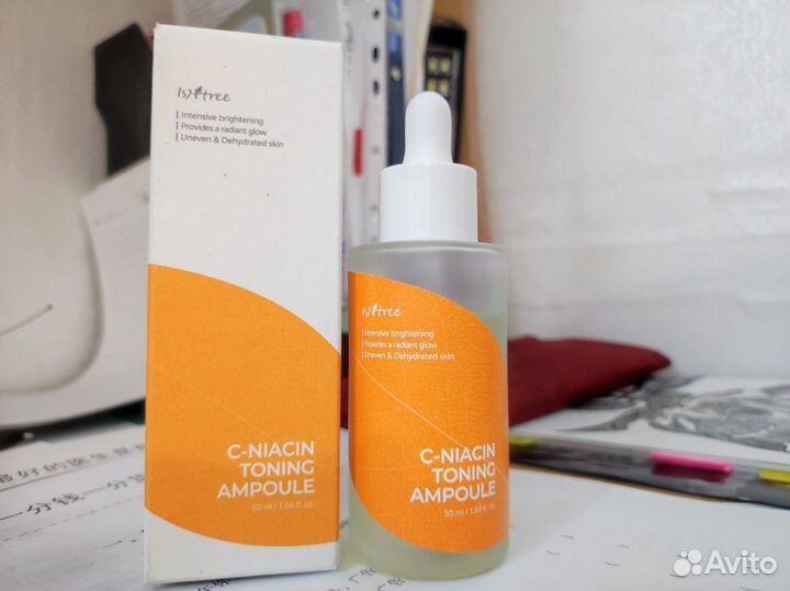 Сыворотка для лица Isntree c-niacin toning ampoule