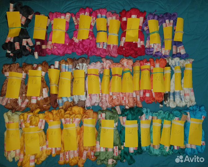 Нитки мулине СССР