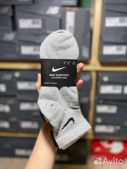 Носки Nike Everyday (3 пары) M / L / XL оригинал