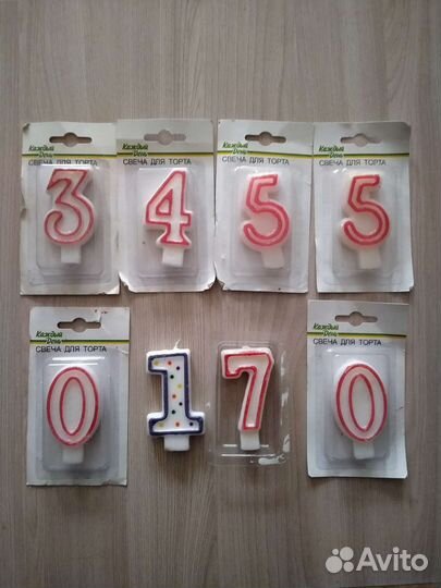 Свечи для торта