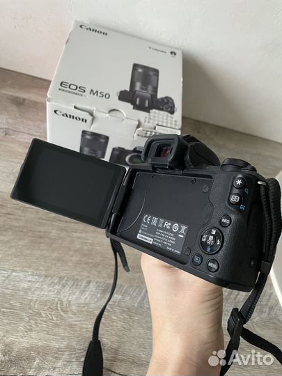 Фотоаппарат canon eos m50 (kit 18-150)