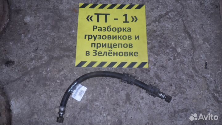Шланг энергоаккумулятора переднего scania 122854