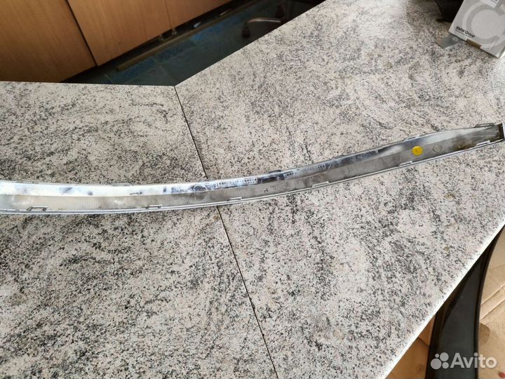 Молдинг бампера заднего volkswagen touareg 3