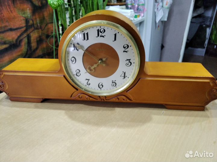 Часы маяк весна янтарь СССР
